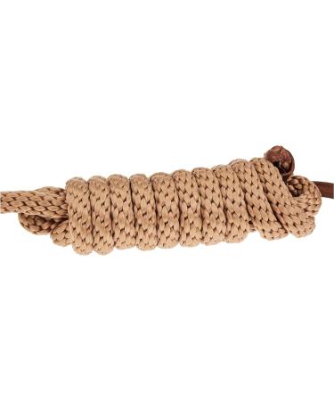 Weaver Leather Diamond Braid Rope Halter and Lead Reflective Tan/Dark Brown - Buy Online on GoSupps.com