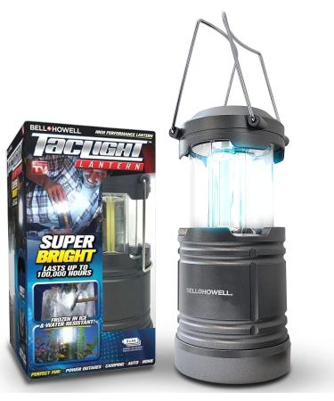 Bell + Howell Taclight Lantern Portable LED Collapsible Camping and Outdoor Torch 1 Pack