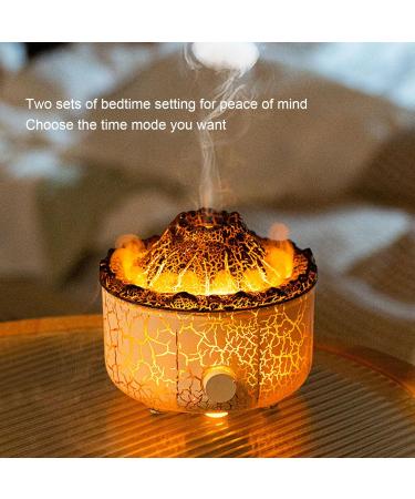 Buy Remote-Controlled Aromatherapy Device - Multifunctional Volcanic Classor with Smoke Ring Effect | Stylish Two-Colored Design for Home & Office (White EU Connector) - Buy Online on GoSupps.com
