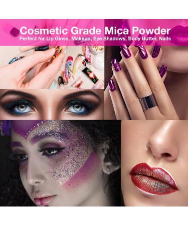 Baltic Day Mica Powder Set - 75 Colors for Epoxy Resin, Soap Making, Candles, and More - Buy Online on GoSupps.com
