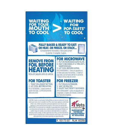 Pop-Tarts Frosted Brown Cinnamon Sugar 20.3oz Box (12 Pop-Tarts) - Breakfast Foods & Kids Snacks - Buy Online on GoSupps.com