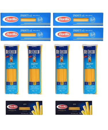 Barilla Deutschland GmbH Barilla Specialita' Ziti Spaghetti 500 g Pack of 4 500 g Barilla Specialita' Ziti 2 x 500 g