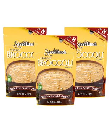 Shore Lunch Cheddar Broccoli Soup Mix, 11-Ounce (Pack of 3) Cheddar Broccoli 11 Ounce (Pack of 3)