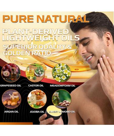 2X Biotin Beard Balm - Vegan Mustache Softener & Leave-In Conditioner | Natural Hair Growth Cream for Men - 2 Oz - Buy Online on GoSupps.com