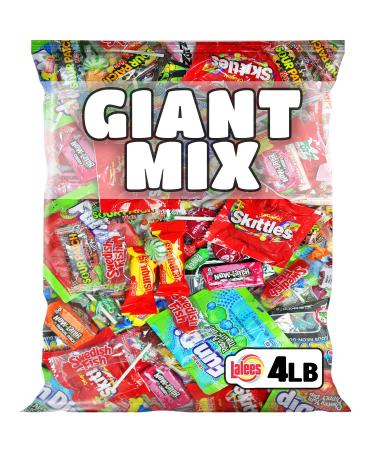 Candy Variety Pack - Halloween Bulk Candy - Pinata Stuffers - Bulk Candy - Assorted Candy - Individually Wrapped Candy - Party Mix - Candy Assortment - 4 Pounds - Packaging May Vary