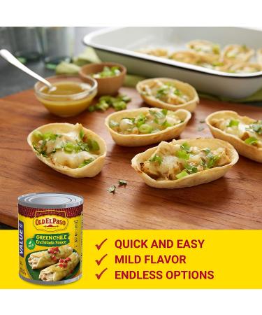 Old El Paso Mild Green Chile Enchilada Sauce 28 oz - Pack of 6 - Buy Online on GoSupps.com