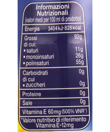  Carapelli Giglio Oro Sunflower Oil - 1 liter - Buy Online on GoSupps.com