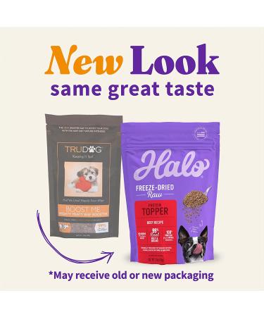 Halo Freeze Dried Raw Beef Protein Topper 3.5-OZ Bag | All Life Stages - Buy Online on GoSupps.com