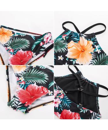 Grace Karin Girl's Mermaid Tankini Set - 4-Piece Ruffled Swimsuit for Ages 6-12 | Stylish Children's Bathing Suits - Buy Online on GoSupps.com