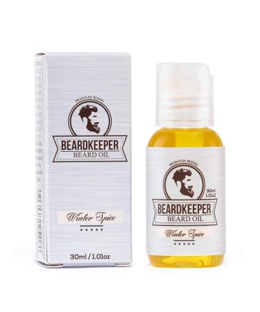 BeardKeeper Premium Beard Oil | Natural & Organic |Best Beard Moisturizer (WINTER SPICE 30ML) WINTER SPICE 30ML