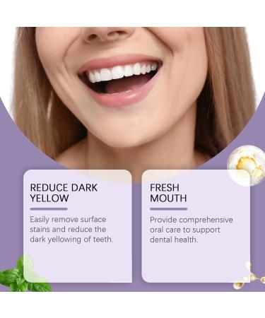 2Pcs Microcrystalline Hydroxyapatite Powder Hydroxyapatites Toothpaste Microcrystalline Tooth Powder for Stain Removal Teeth Cleaning Fresh Breath - Buy Online on GoSupps.com