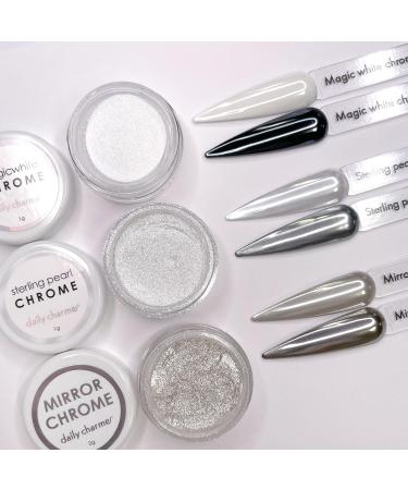 Buy Daily Charme Chrome Effect No-Wipe Top Coat Gel Polish 15ml | High Gloss Long Lasting Smooth Mirror Finish for DIY & Salon Nail Art - Buy Online on GoSupps.com