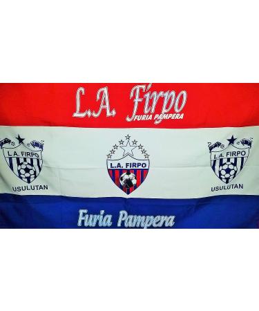 Bandera de Firpo - El Salvador | 1.45 MTS Largo x 0.81 MTS Alto | Equipa tu Equipo de Futbol Favorito - Equipo Pampero - Usulutan - Buy Online on GoSupps.com
