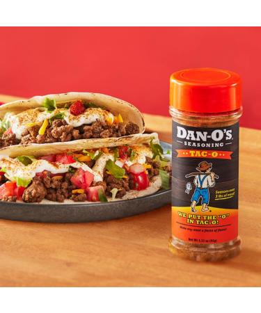 Dan-O's Tac-O Seasoning - 3.35oz (Pack of 2) Bundle With Snack Scout Measuring Spoon - Buy Online on GoSupps.com