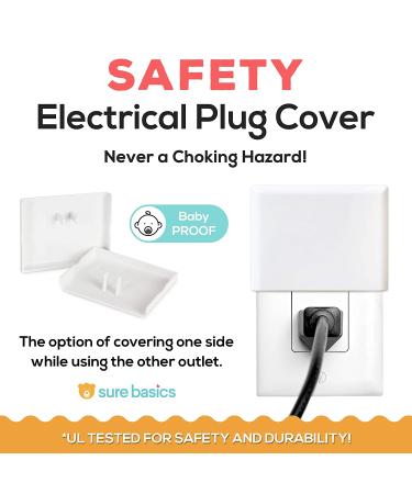 Electrical Outlet Covers Baby Proofing - Bigger Size Prevents Choking Hazard  12 - Buy Online on GoSupps.com