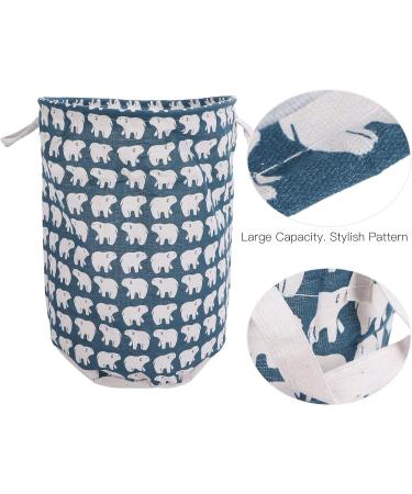 Foldable Fabric Laundry Basket - Versatile Cloth Organizer for Home & Business Perfect for Dirty Clothing Storage - Buy Online on GoSupps.com