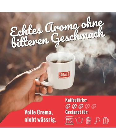 Blank Roast Sante 1kg (3-Pack) - Organic Caffeine-Free 100% Arabica Ground Coffee from Peru - Gentle Decaf with Full Crema - Eco-Friendly & Low Acidity - Buy Online on GoSupps.com