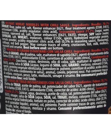 Nissin Cup Noodles Soba Wok Style Chilli Flavoured Instant Noodles 92g Pot - Pack of 1 | Spicy Ramen - Buy Online on GoSupps.com