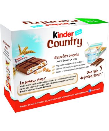  Kinder Kinder Chocolate Cereal Bars 353g - Buy Online on GoSupps.com