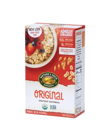 Nature's Path Organic Instant Oatmeal Variety Pack 8 Packets 14 oz (400 g)