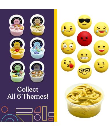 Buy Special Supplies Sensory Therapy Putty with Charms | Stress Relief & Hand Exercise for Kids & Adults - X-Soft Emoji Set 5oz - Buy Online on GoSupps.com