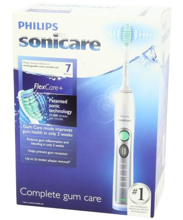 Philips Sonicare Flexcare Plus Electric Toothbrush HX6921/02 - Rechargeable Sonic Technology - Buy Online on GoSupps.com