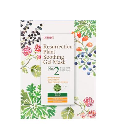 Buy Petitfee Resurrection Plant Soothing Gel Mask - 10 Sheets | Hydrating Beauty Treatment - Buy Online on GoSupps.com