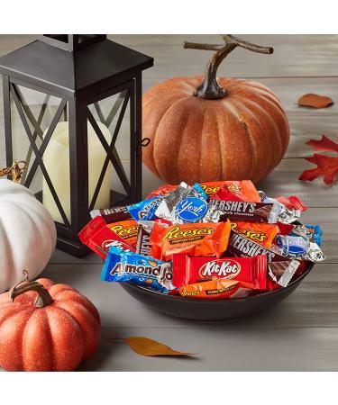 Hershey Milk and Dark Chocolate Assortment Snack Size Candy Halloween Bulk Party Pack - 33.43 oz - 2.08 Pound - Buy Online on GoSupps.com