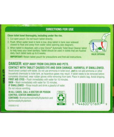 Clorox Automatic Toilet Bowl Cleaner Tablets (2-Pack) | Effective Toilet Cleaning Solution for Freshness | Buy Online Internationally - Buy Online on GoSupps.com