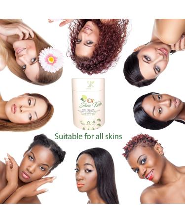 Shea Koko - Shea Butter + Cocoa Butter - 100% Natural - Organic Body Butter Biodegradable - West Africa - Shea Nuts Coconut Jojoba Rosehip & Avocado Oils - 350ml Body Moisturiser - Buy Online on GoSupps.com