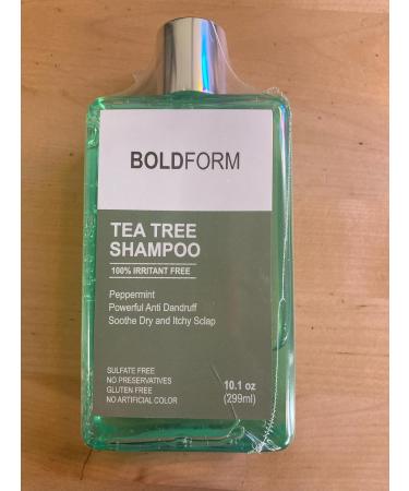 Color Safe Tea Tree Shampoo with Peppermint Oil - Deep Cleanser for Dandruff & Itchy Scalp 10.1 oz | Hair Regrowth for All Hair Types - Buy Online on GoSupps.com