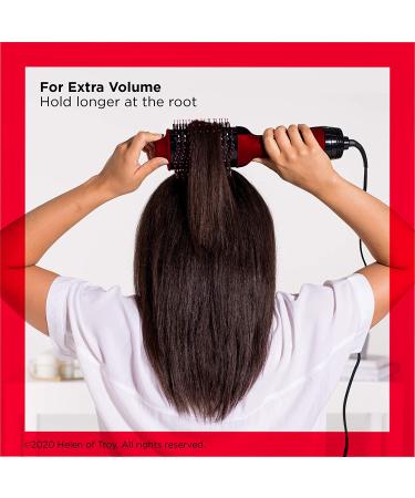 REVLON One-Step Volumizer Hair Dryer & Hot Air Brush Red - Original 1.0 - Buy Online on GoSupps.com