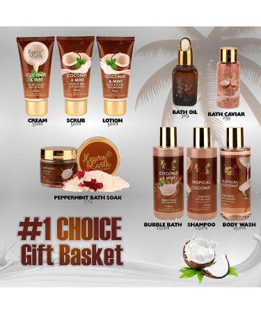 Luxury Bath Gift Set for Him & Her - Organic Spa Goodies for Men and Couples - Buy Online on GoSupps.com