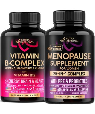 NUTRAHARMONY Vitamin B Complex & Menopause Supplement