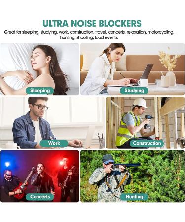 50 Pairs Soft Foam Earplugs for Noise Canceling - Ideal for Sleep, Work, Snoring, Construction - Reduces Loud Sounds - 50 Count - Buy Online on GoSupps.com