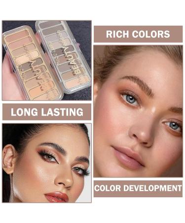 Buy Naked Mini Nude Eyeshadow Palette - Long Lasting Waterproof Ultra-Blendable Neutral Colors | Perfect for Travel - 04 Milk Tea - Buy Online on GoSupps.com