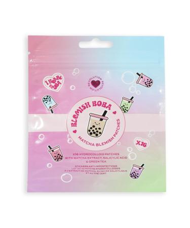I Heart Revolution, Bubble Tea Boba Blemish Patches, Small but Mighty with Salicylic Acid and Green Tea