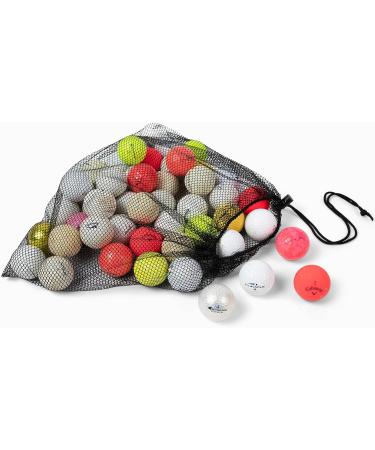 100 Assorted Hit Away Practice Range Used Golf Balls - Bulk Golfballs for Beginners and Swing Practice - Buy Online on GoSupps.com