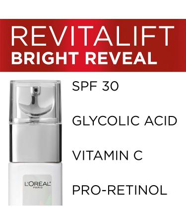 LÃ¢â¬â¢OrØ£Â©al Revitalift Bright Reveal Day Cream SPF 30 - Anti-Aging Moisturizer  Reduces Wrinkles & Brightens Skin - 1 fl. oz - Buy Online on GoSupps.com