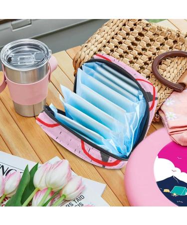 Buy Cow Glasses & Women's Period Bags | Portable Menstrual Cup Holder & Napkin Storage for Teens & Girls - Buy Online on GoSupps.com