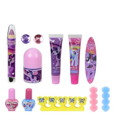 Shop Markwins Cute Shoulder Bag & Beauty Set - Lip Gloss Nail Polish Body Glitter & Rings - Perfect Gift for All Ages - Buy Online on GoSupps.com