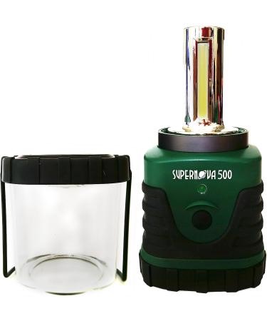 Supernova 500 Ultra Bright LED Lantern - Forest Green | 500 Lumens for Camping & Emergencies - Buy Online on GoSupps.com