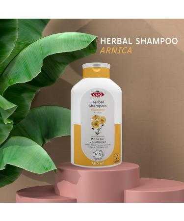 OTACI Herbal Strengthening & Volumizing Shampoo - Arnica Horsetail Ginseng - Paraben & Silicone Free - 13.5 Fl Oz for Weak Fine Hair - Buy Online on GoSupps.com