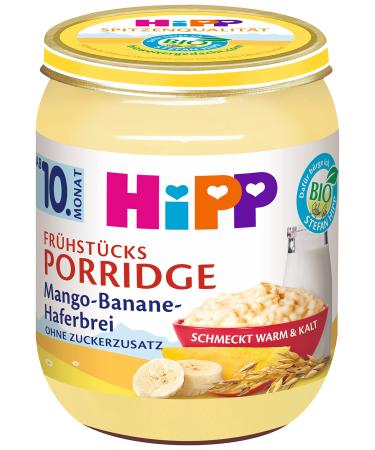 Hipp Bio Breakfast Porridge Mango-Banane-H rbrei 6 Pack (6 x 160 g) H 5404 Mango-Banane-H r 160g 160 g (6 Series Pack) Mango-Banane-Hairs