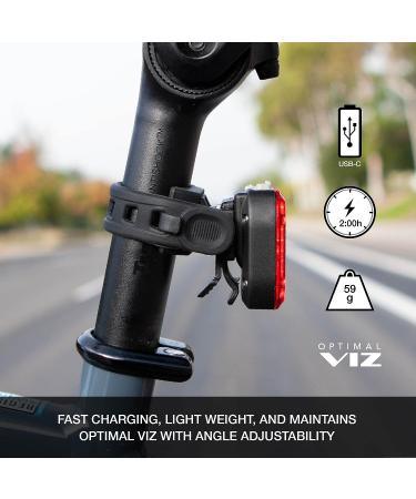 NiteRider Swift 500 & Vmax+ 150 Bike Light Combo Pack - USB Rechargeable LED Front & Rear Lights for Road Cycling Safety - Buy Online on GoSupps.com