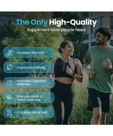 Farry Omega 3 Fish Oil with multivitamins 1000mg EPA 180mg DHA 120mg 29 Essential Vitamins & Minerals Ashwagandha - Buy Online on GoSupps.com