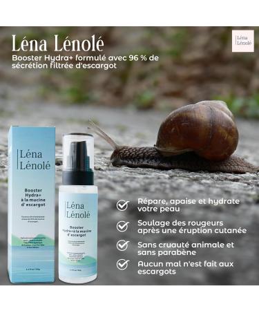 L na L nol Hydra+ Booster with Snail Mucin - Beauty Essence Based on Filtered Snail Slime Secretion Rich in Proteins Ultra Moisturizing - Anti-wrinkle - Smoothing Elasticity 100 g - Buy Online on GoSupps.com