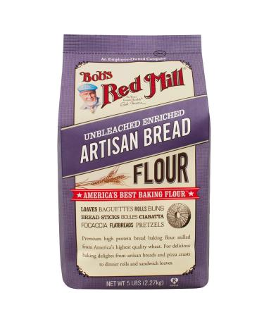 Artisan Bread Flour 5 Pounds 1-Pack