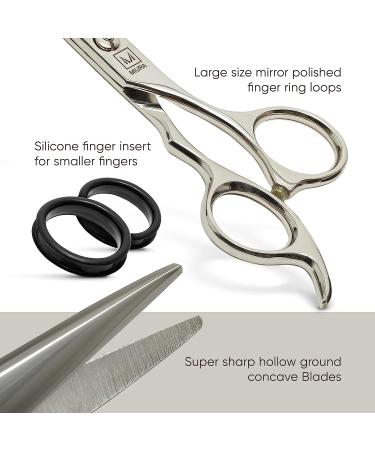 Miura Professional Hair Cutting Scissors | 6.5 Stainless Steel Barber Shears for Women, Men, and Hairdressers - Buy Online on GoSupps.com