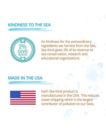 Sea Kind Ocean Breeze Hand and Body Lotion - 16 Fl Oz, Vegan Moisturizer for Dry/Sensitive Skin - Natural Hydrating Formula for Women and Men - Non Comedogenic & Paraben-Free - Buy Online on GoSupps.com